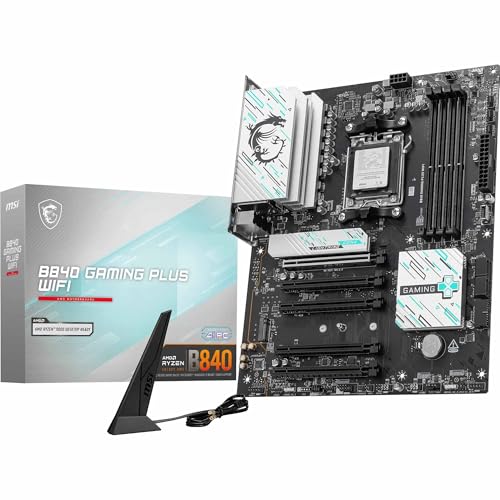 Amazon | MSI B840 Gaming Plus WiFiマザーボード、ATX - AMD